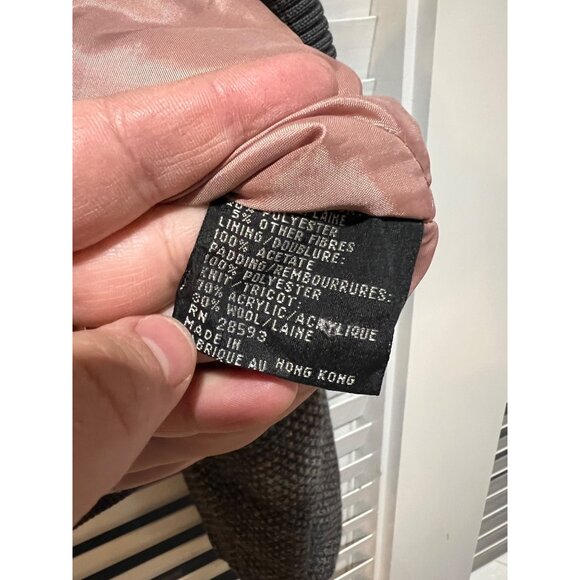 Vintage Members Only Wool Blend‎ Mens Jacket - Size 46 / L - Picture 3 of 6